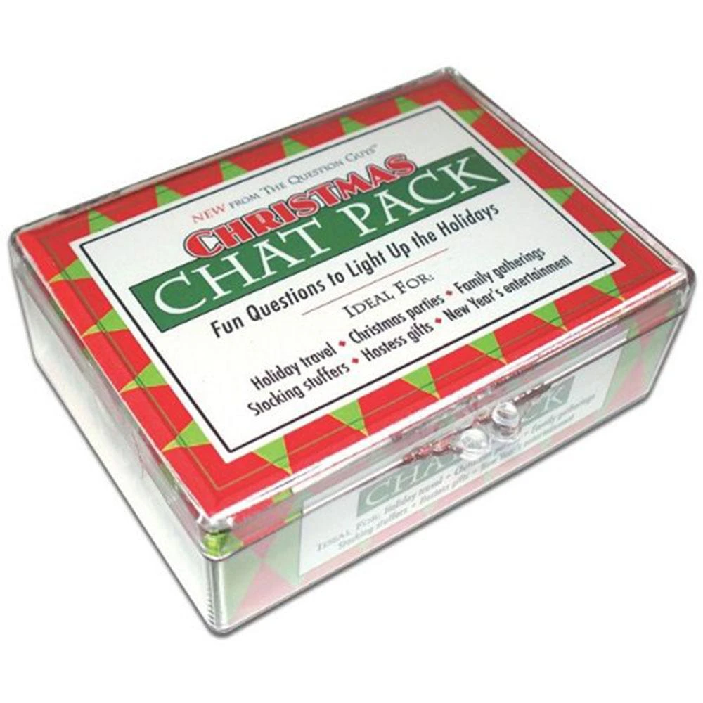 Chat Pack Christmas Fun Questions Box