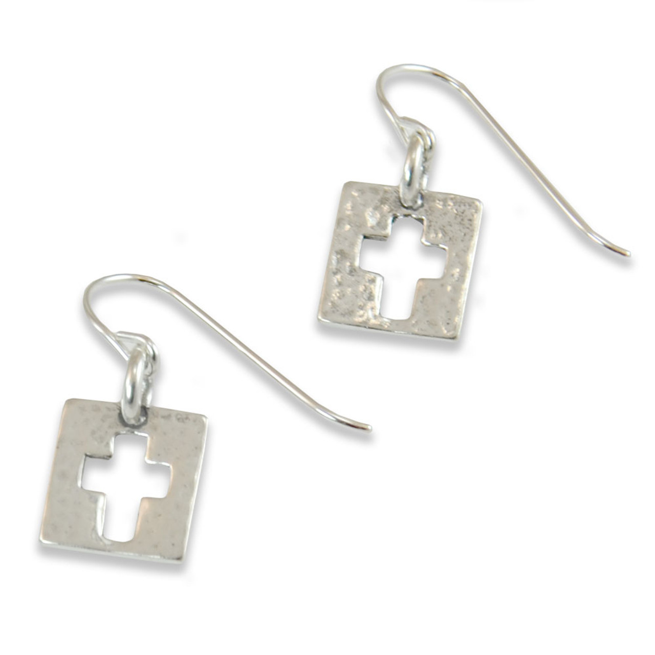 Cross clip on earring, mens earrings, cross earrings, clip earrings, silver  cross earrings, earrings for men, dangling cross earring | Wish