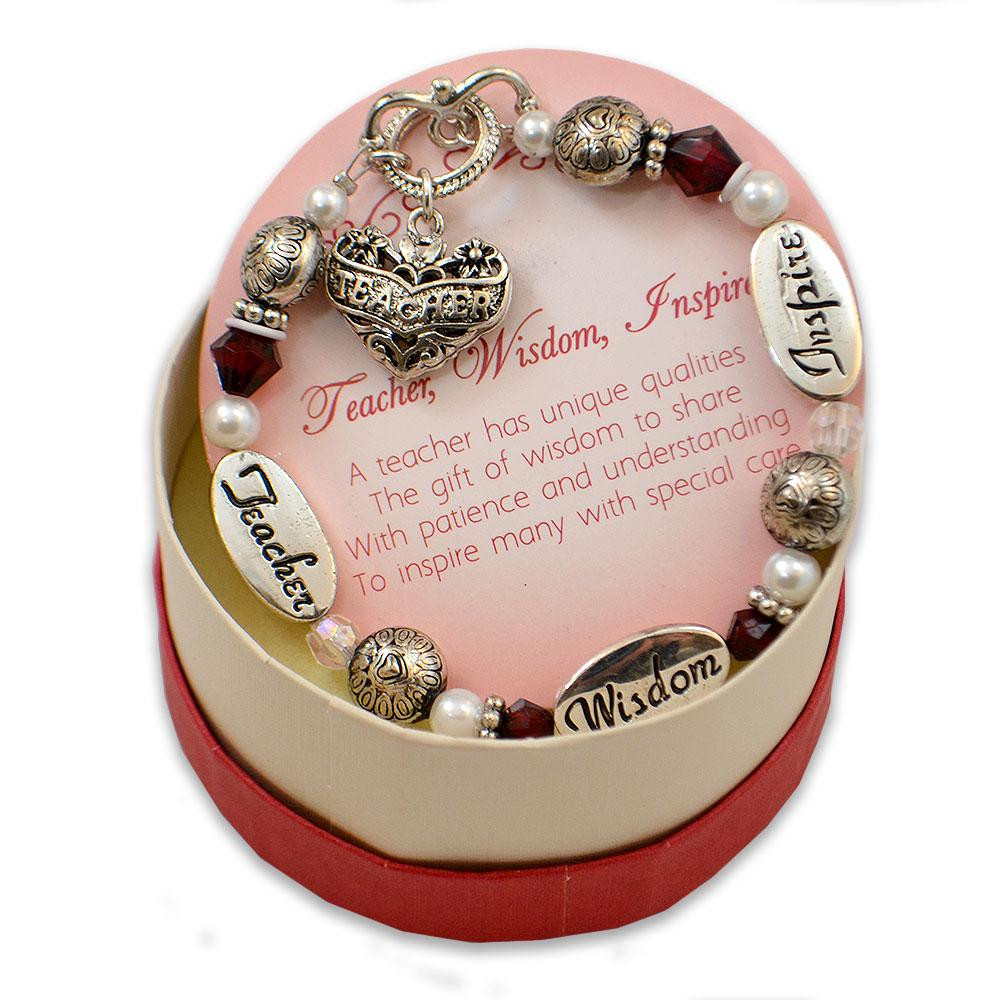 Teacher Charm Bracelet