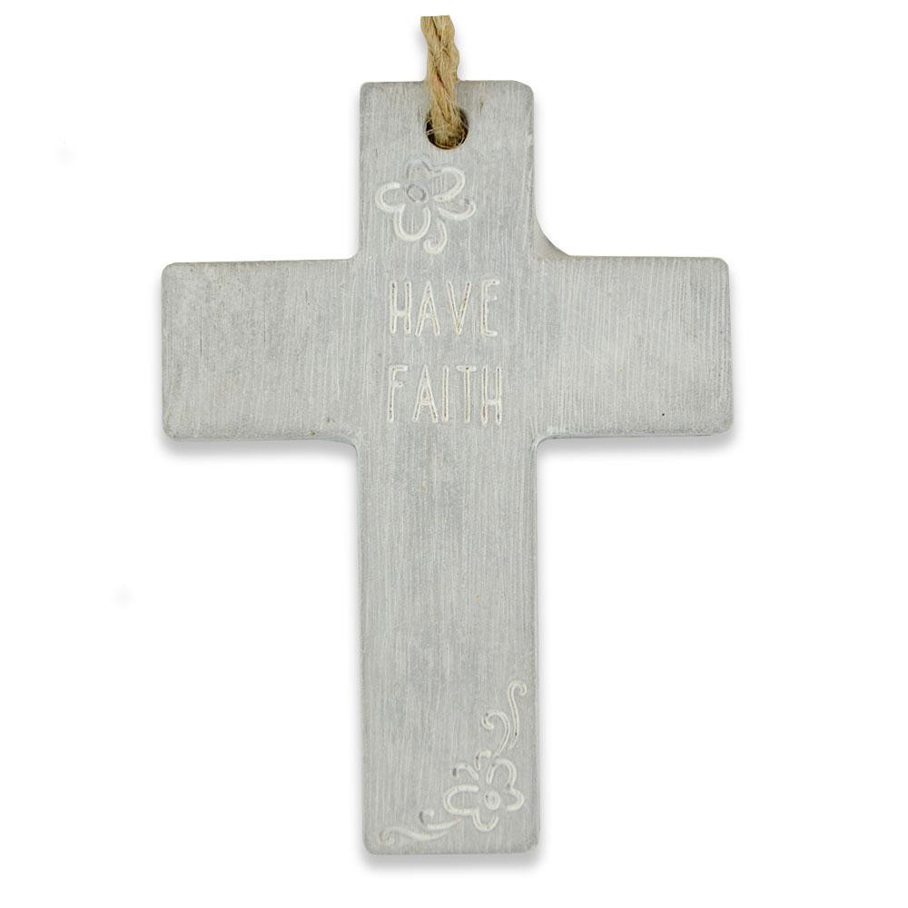 "Have Faith" Hanging Wall Cross