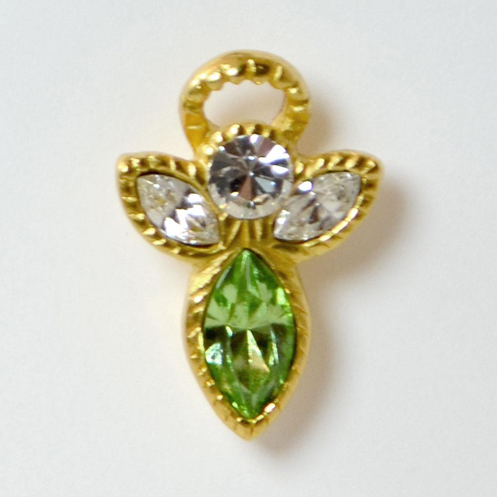 August Angel on Shoulder Pin