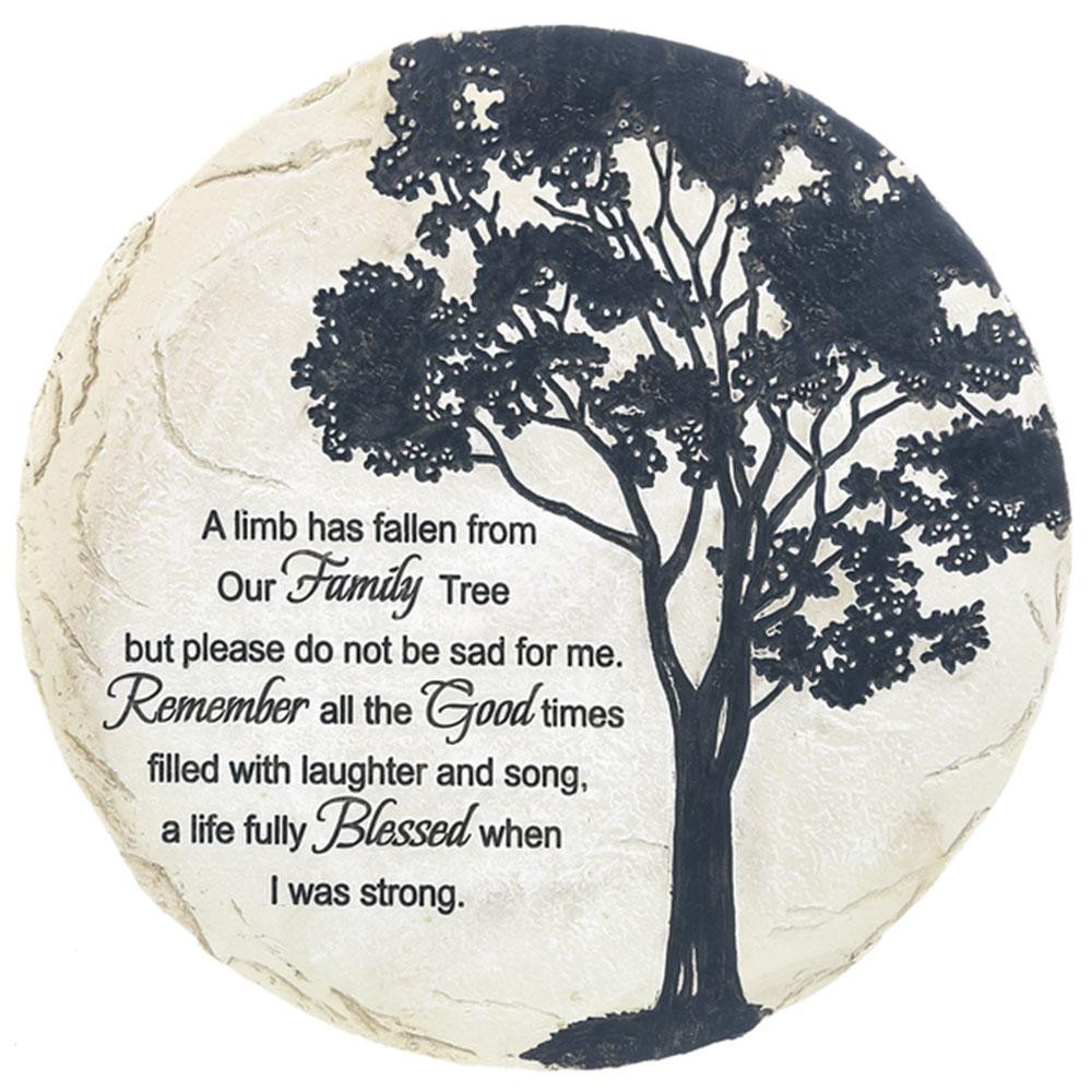 Family Tree Memorial Stepping Stone