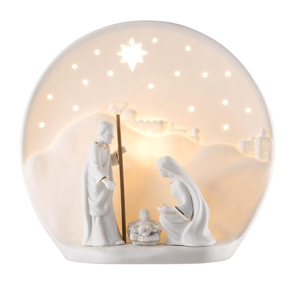Belleek Nativity Luminaire