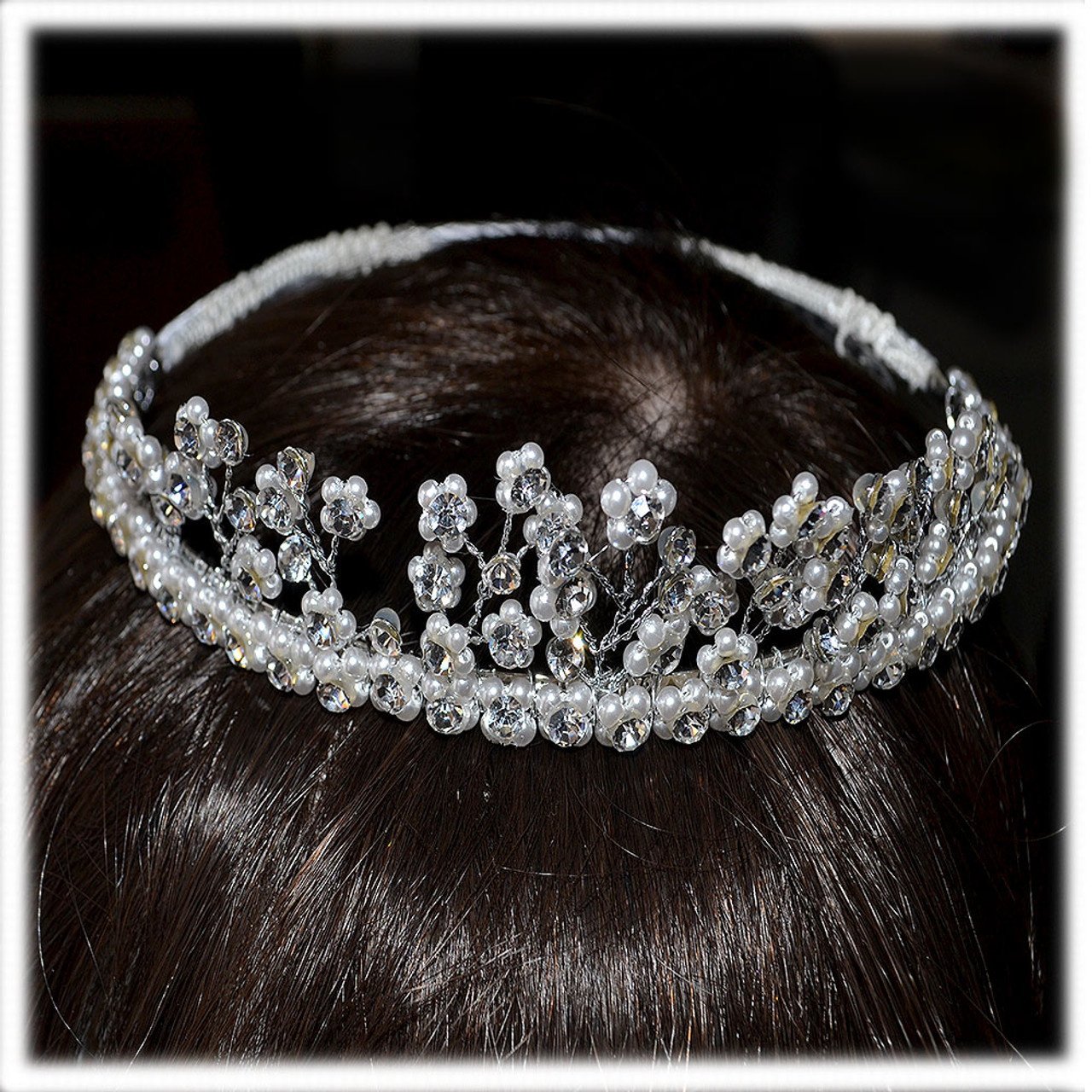 First Communion Tiara with No Veil