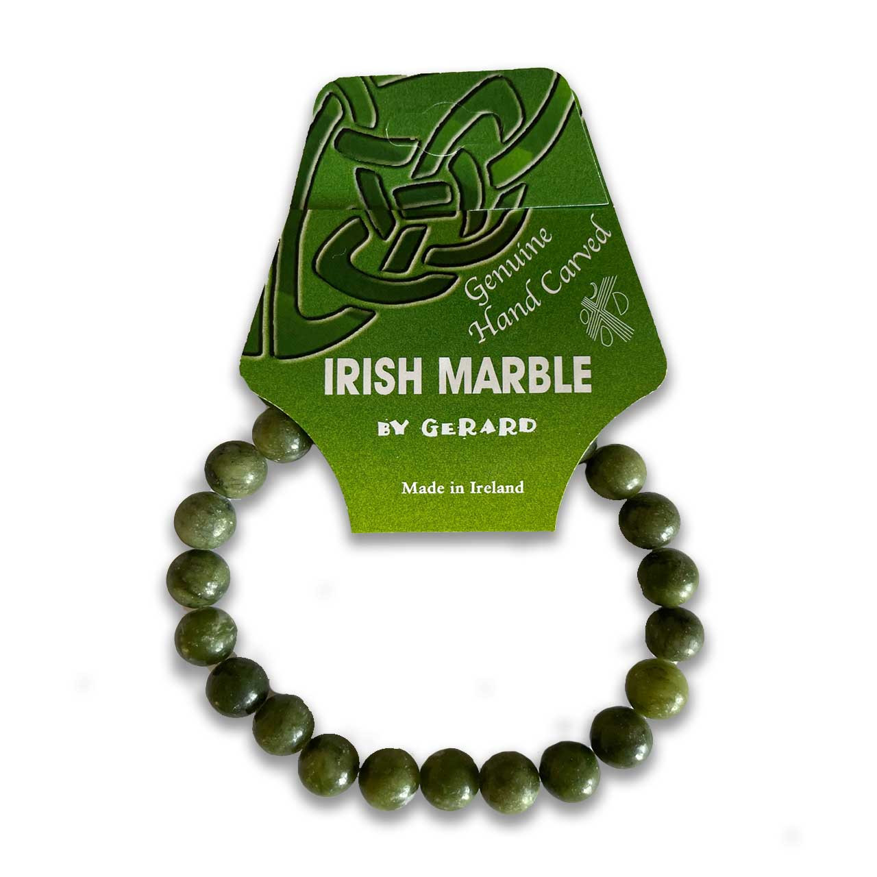 Connemara Marble Bead Bracelet