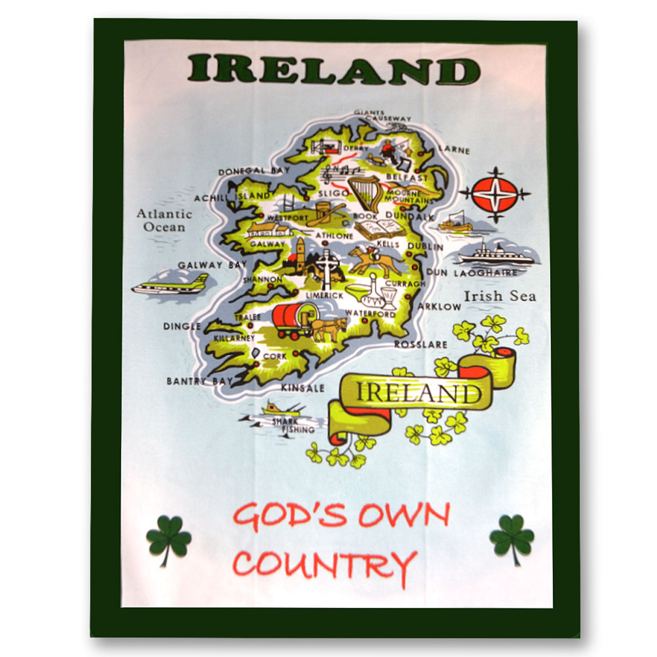 Ireland Tea Towel