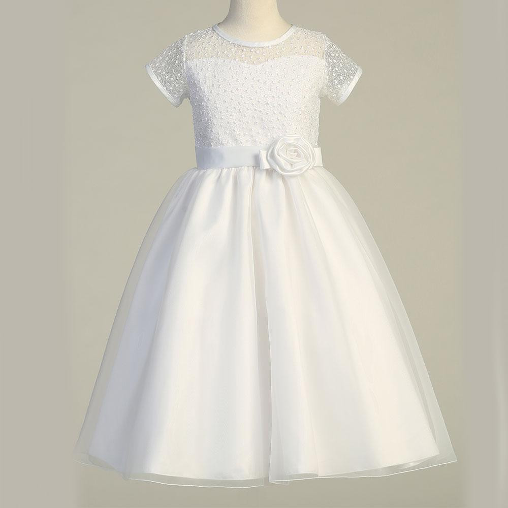Teresa, Extended Sizes, First Communion Dress without model