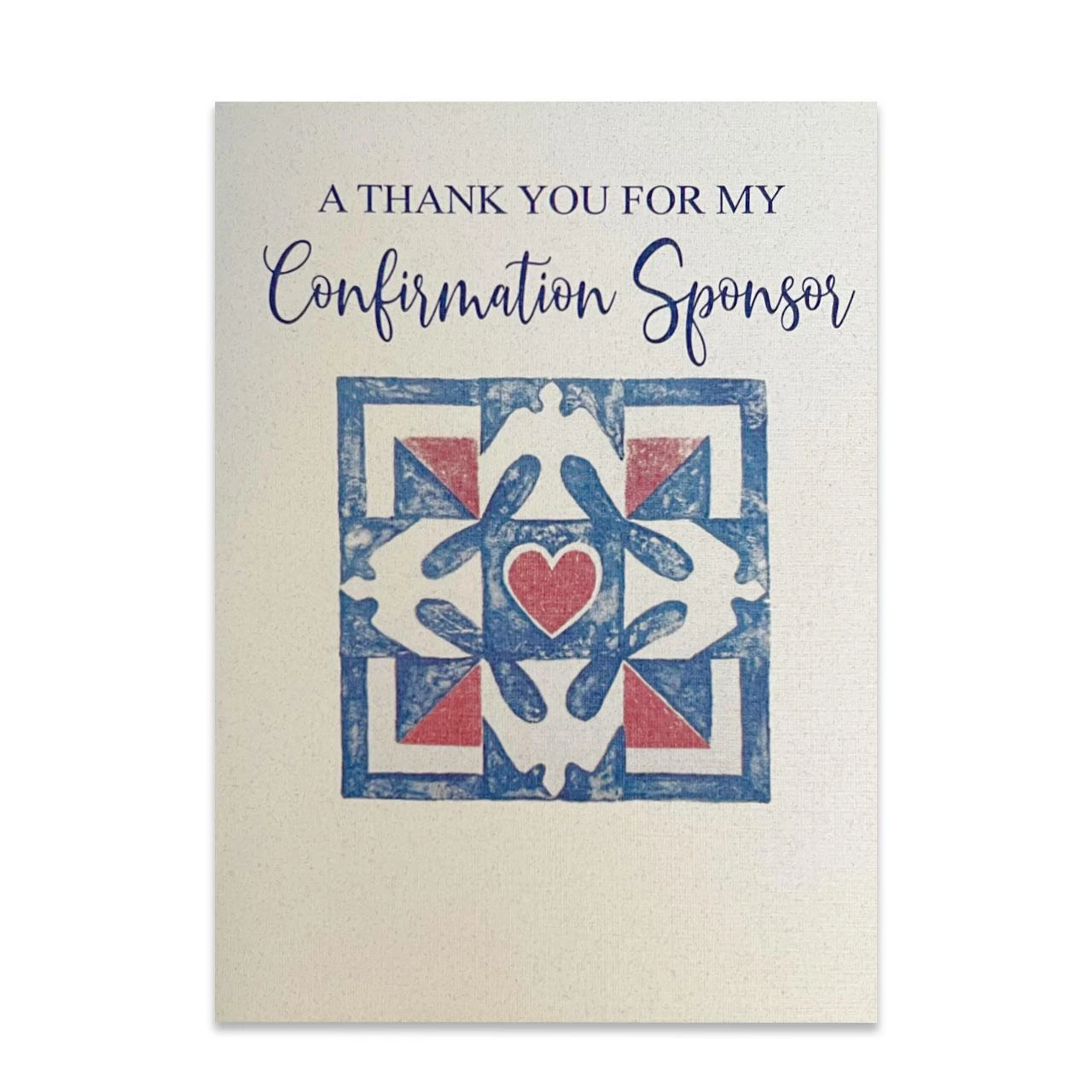 Sponsor Thank You Card