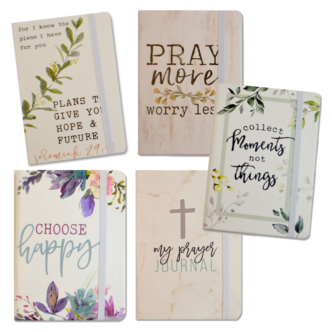 Inspirational Hardcover Journals - Sold Separately
