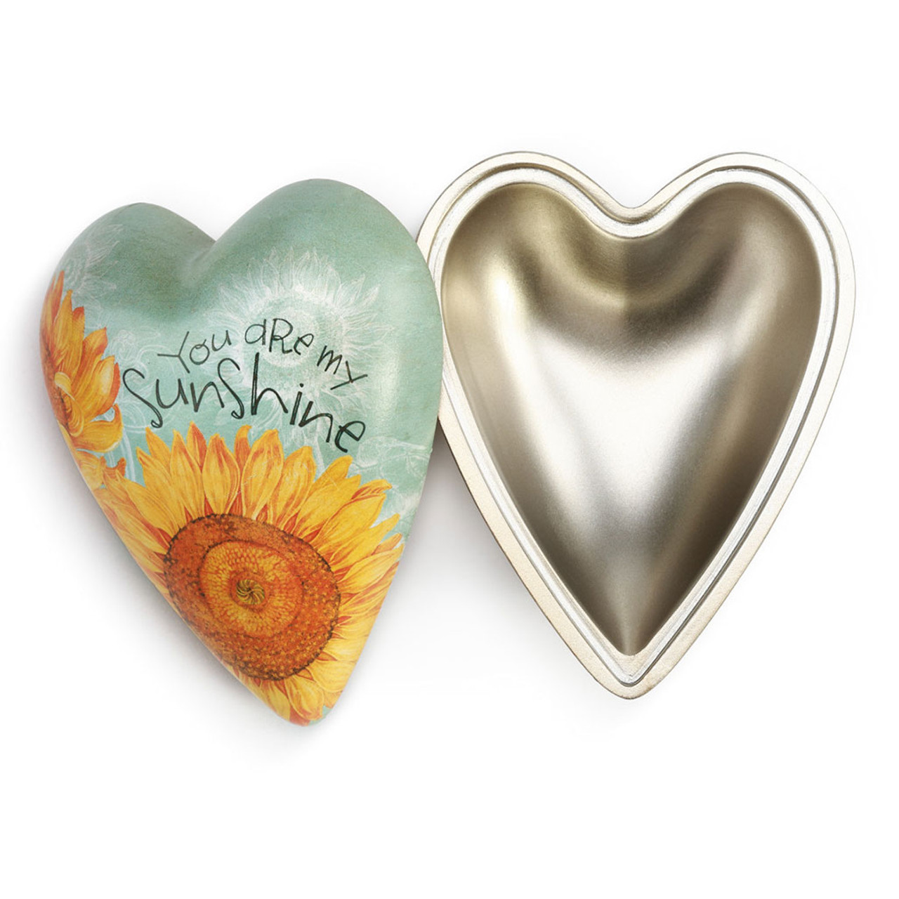 Sunshne Heart Art Trinket Box