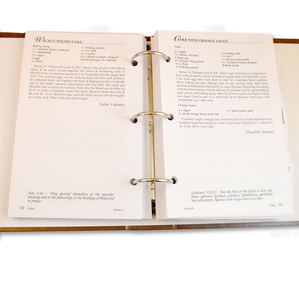 Cooking & Eating with Fr. Damien & Friends Vol. 3 Desserts interior pages