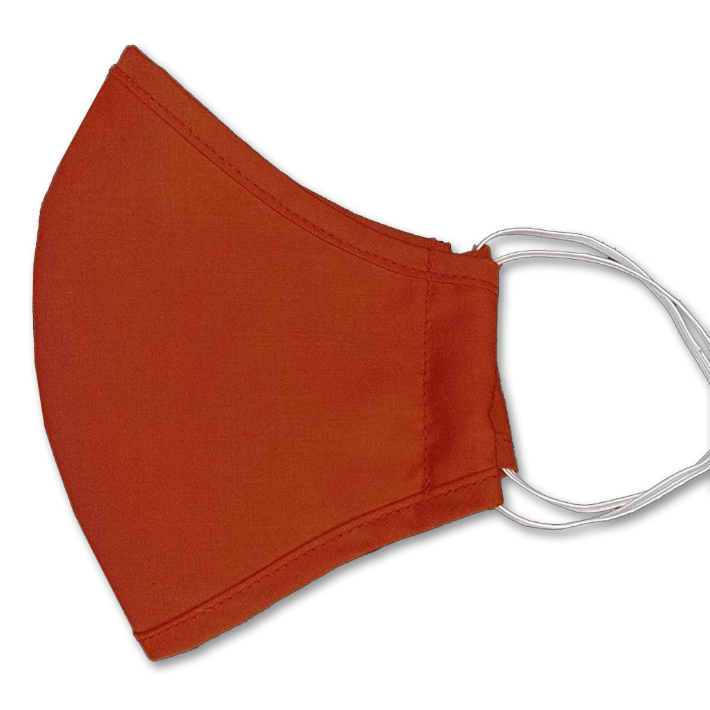 Religious Face Mask for Confirmation pictured from side
