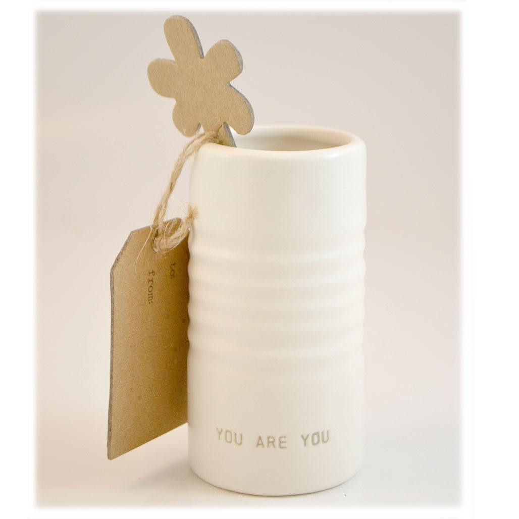 Just Because You are You Vase