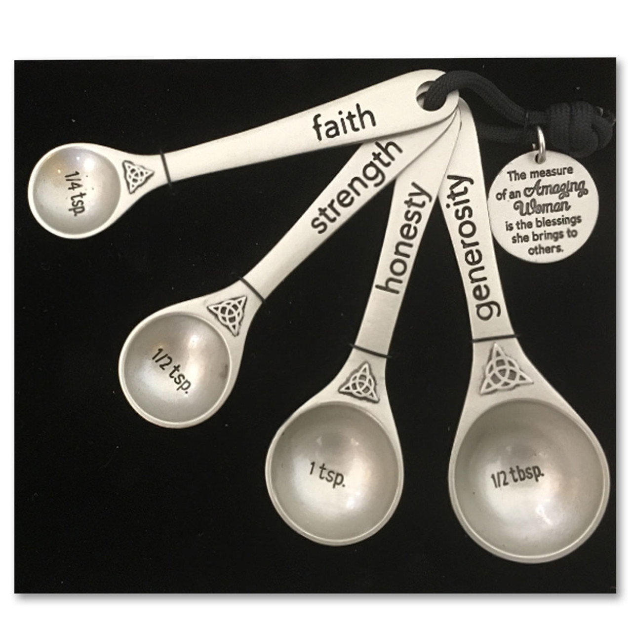 Blessed Beyond Measure, Cups and Spoons Measuring Set 