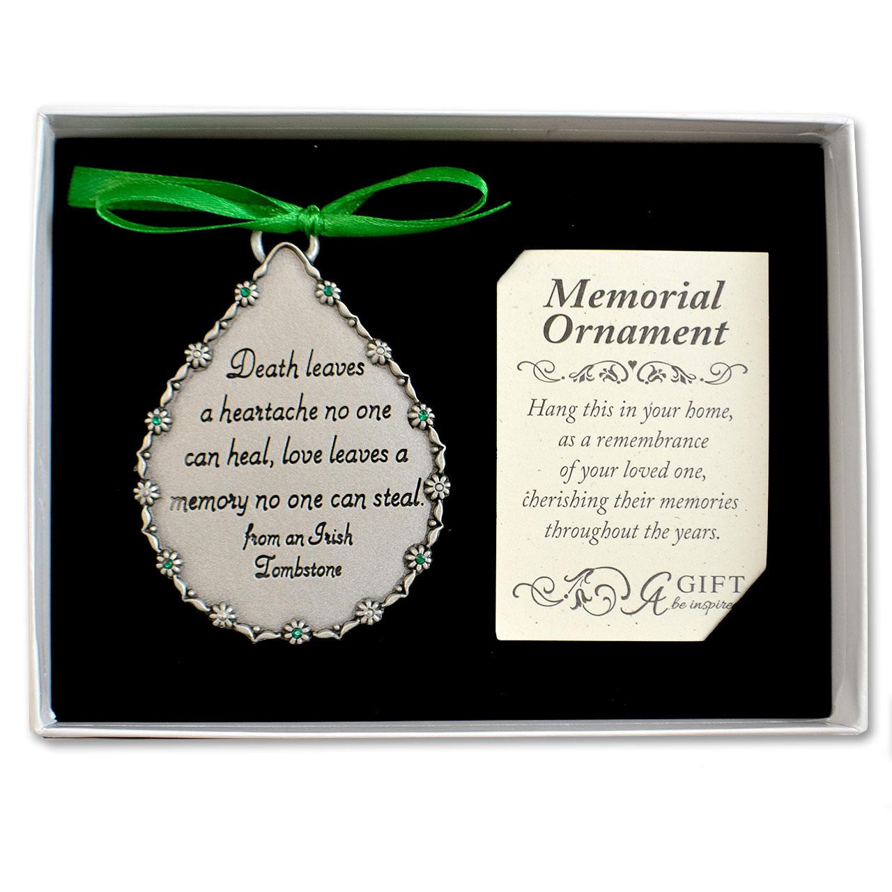 Irish Memorial Ornament