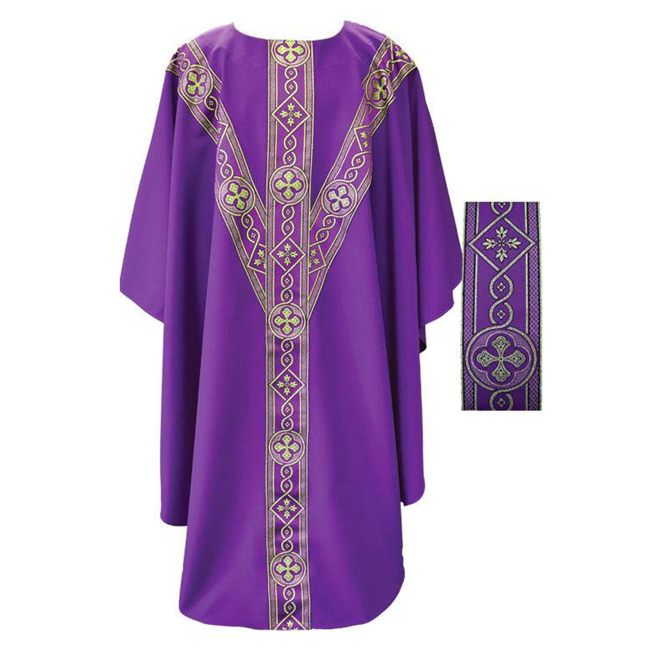 2144V  Chasuble Violet