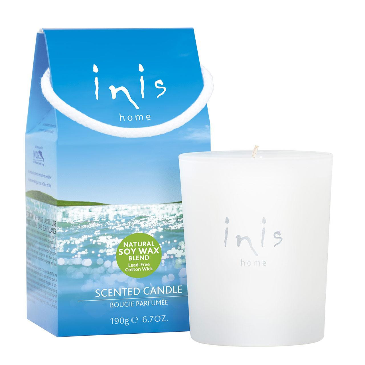 Inis Scented Natural Soy Wax Blend Candle
