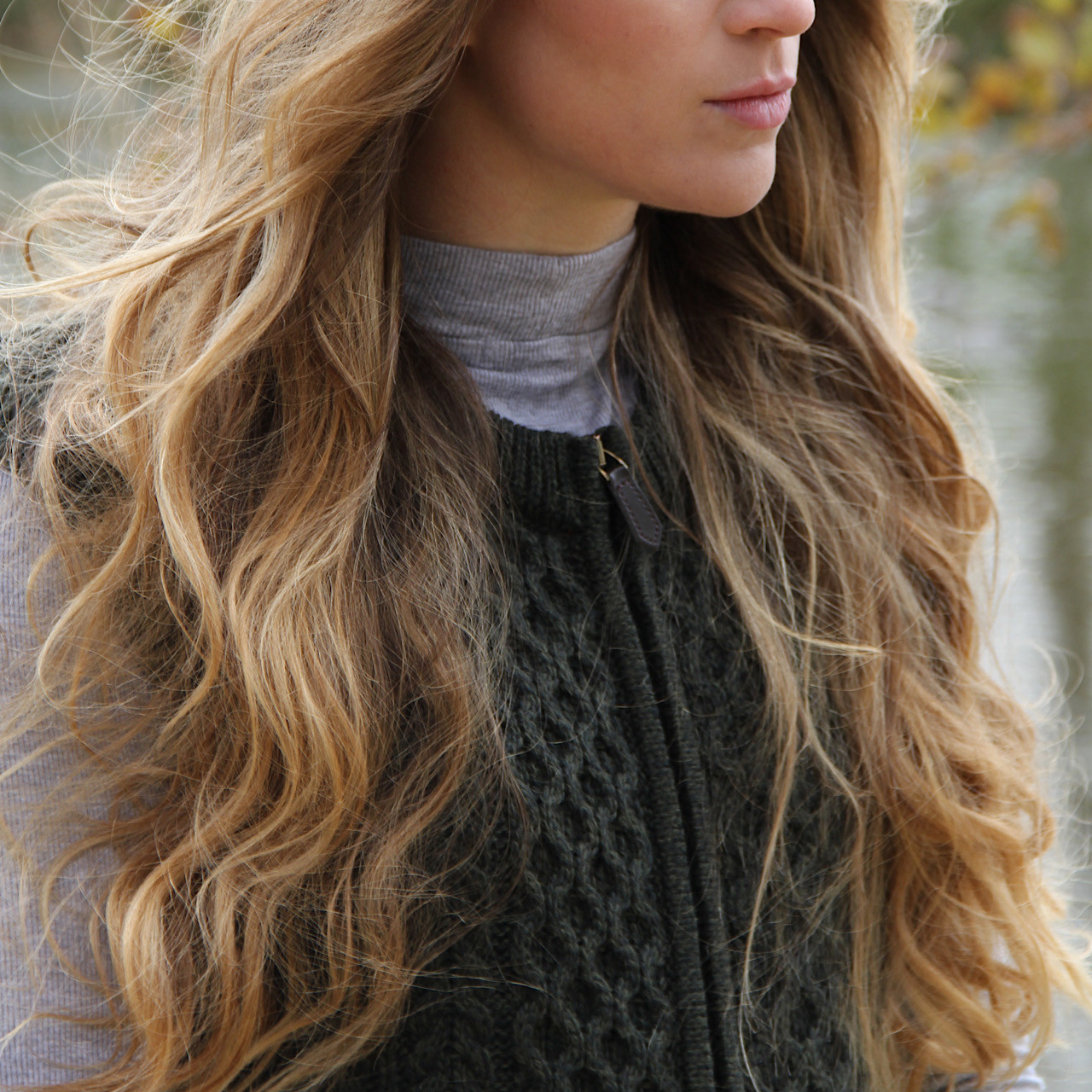 Wool Irish Sweater Vest