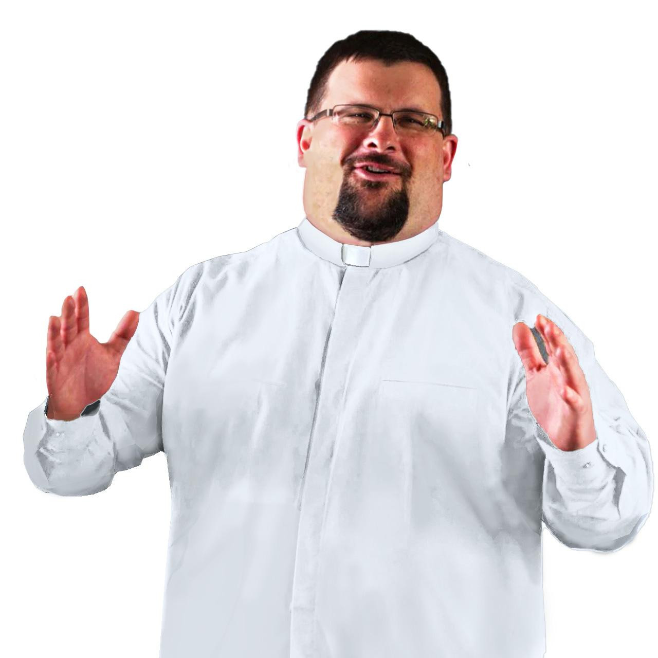 Hurleys Ample Long Sleeve White Tab Shirt