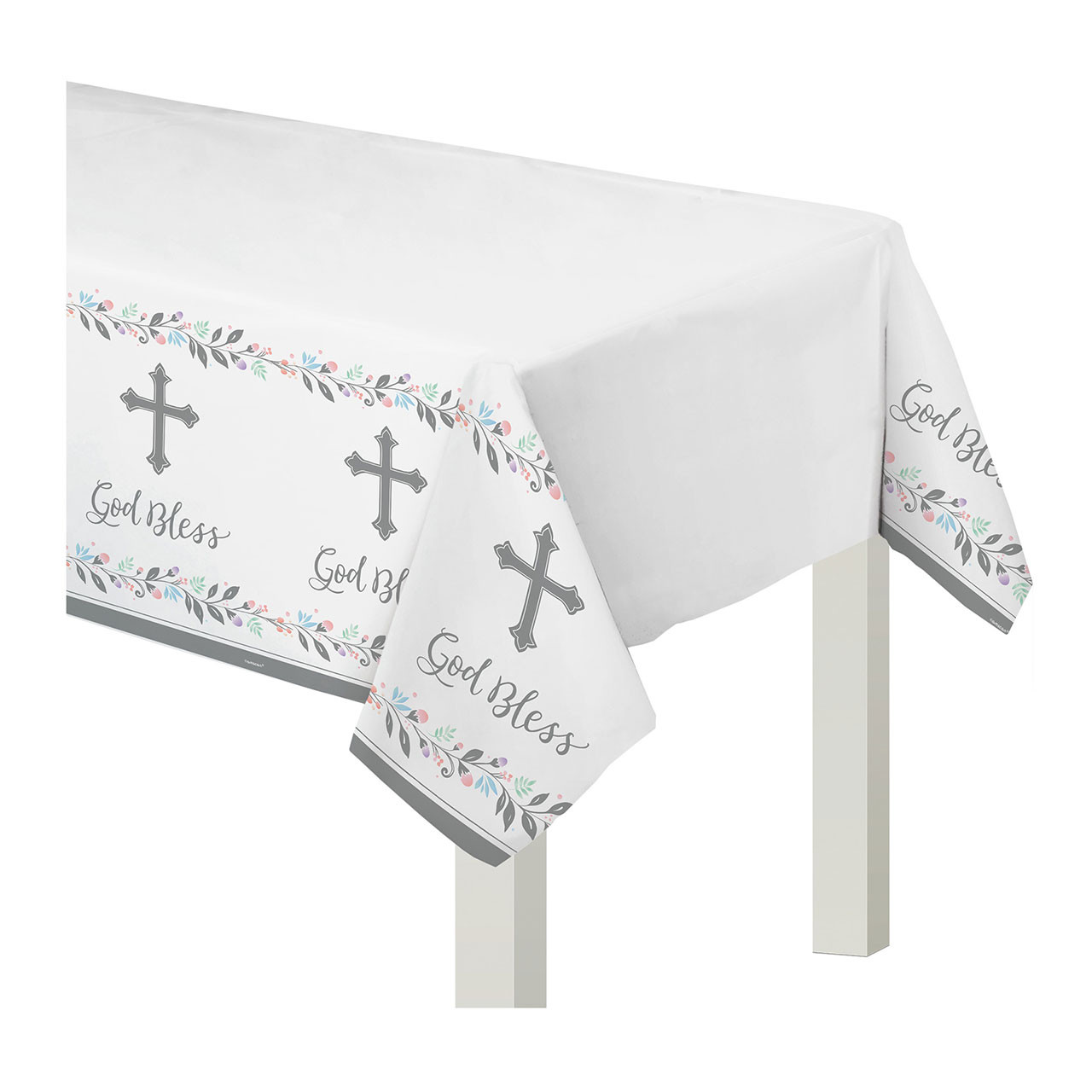 Holy Day Communion Party Plastic Table Cover St Patricks Guild