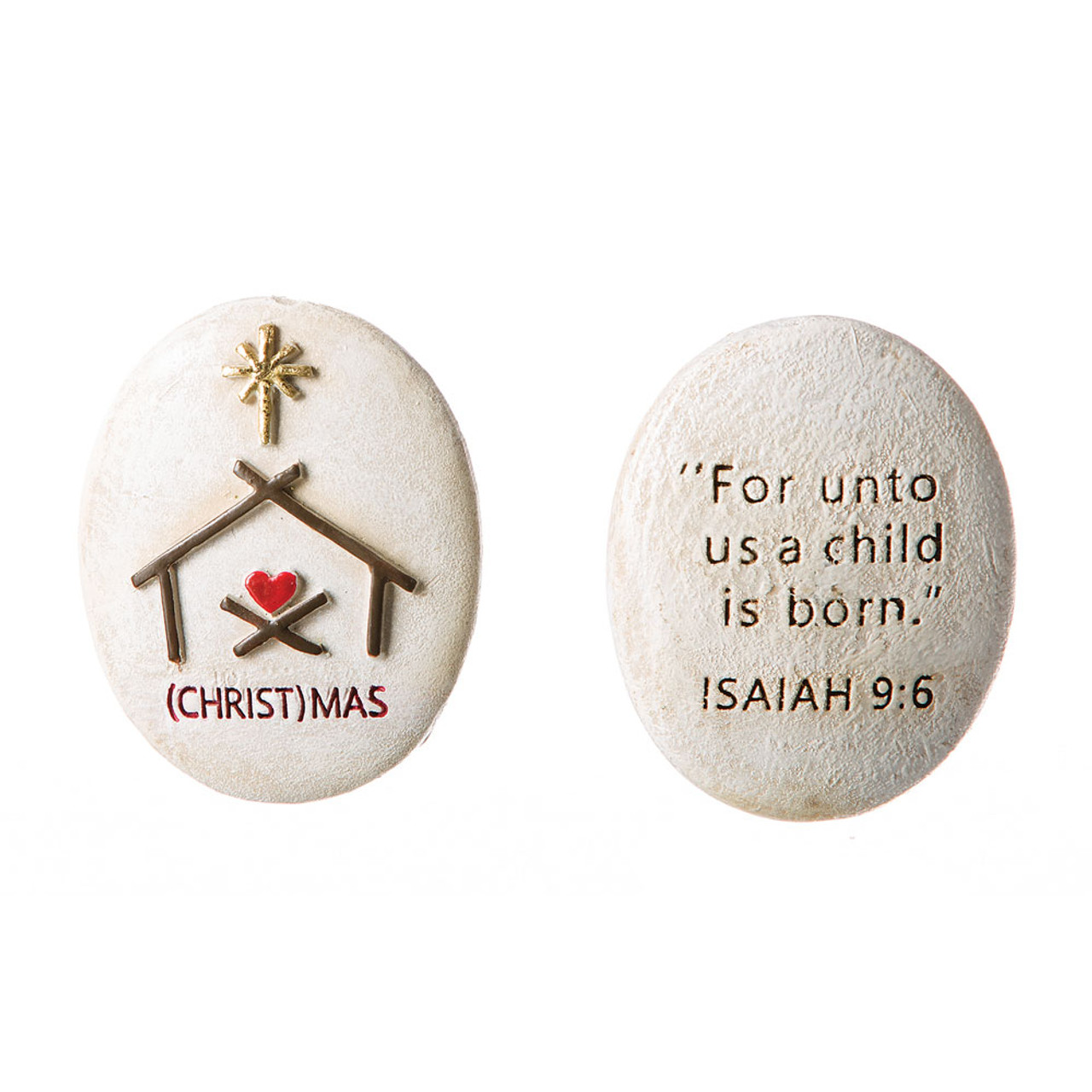 (Christ)Mas Pocket Stone