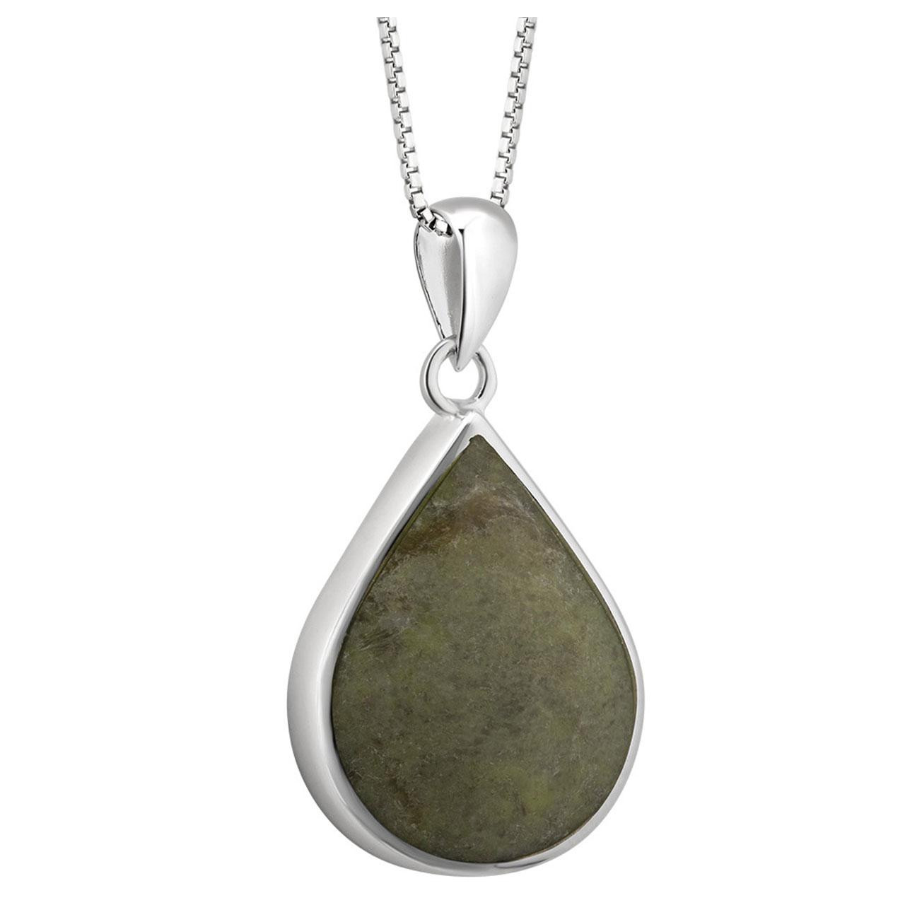 Teardrop Connemara Pendant