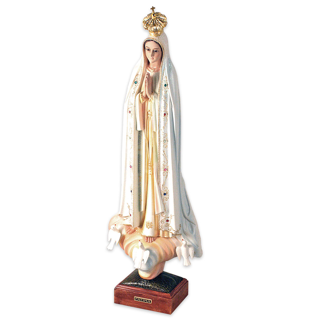 24" Our Lady of Fatima Statue