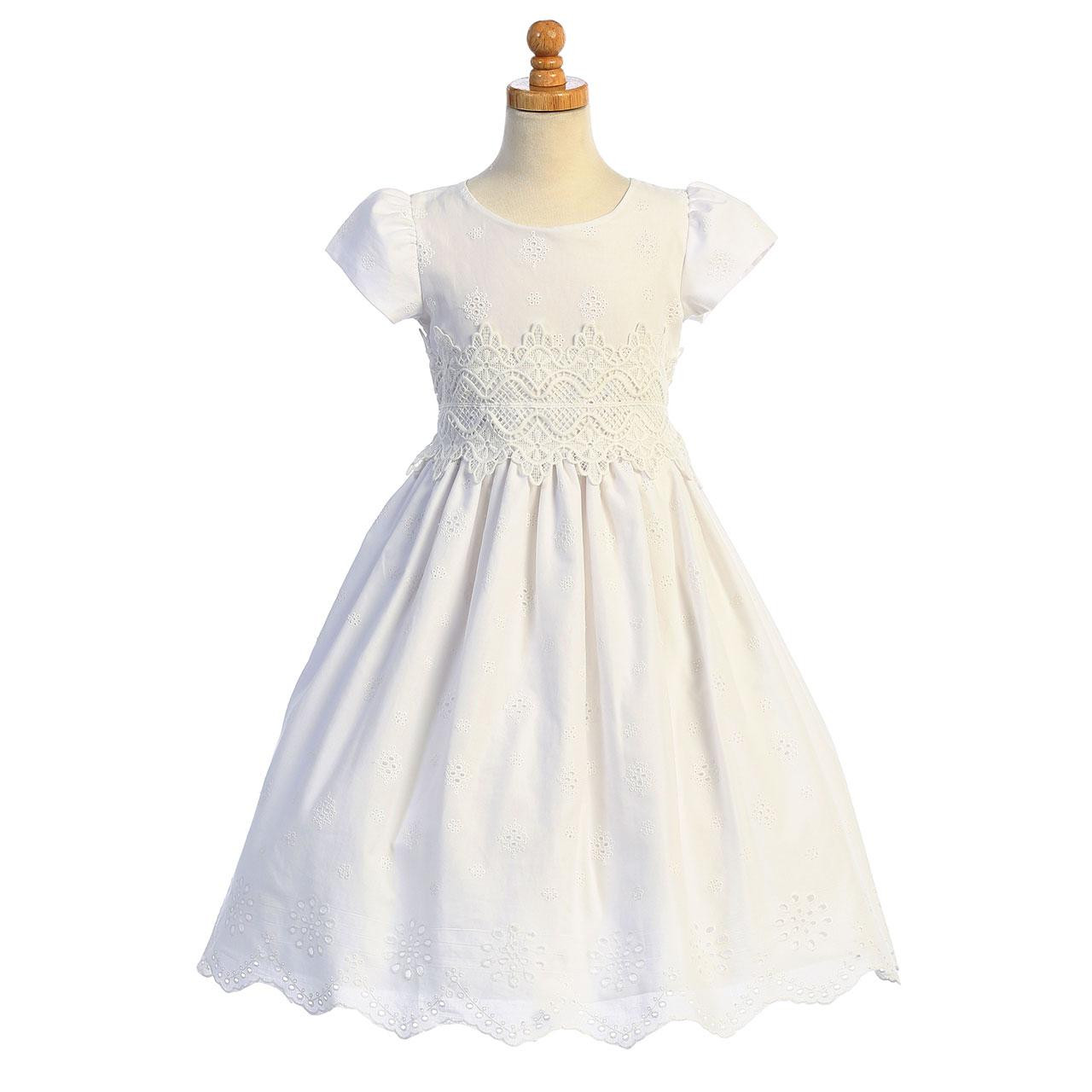 Front of Jenny First Communion Dress