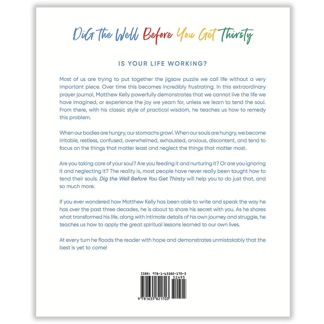 Inside page of Dig the Well Before You Get Thirsty