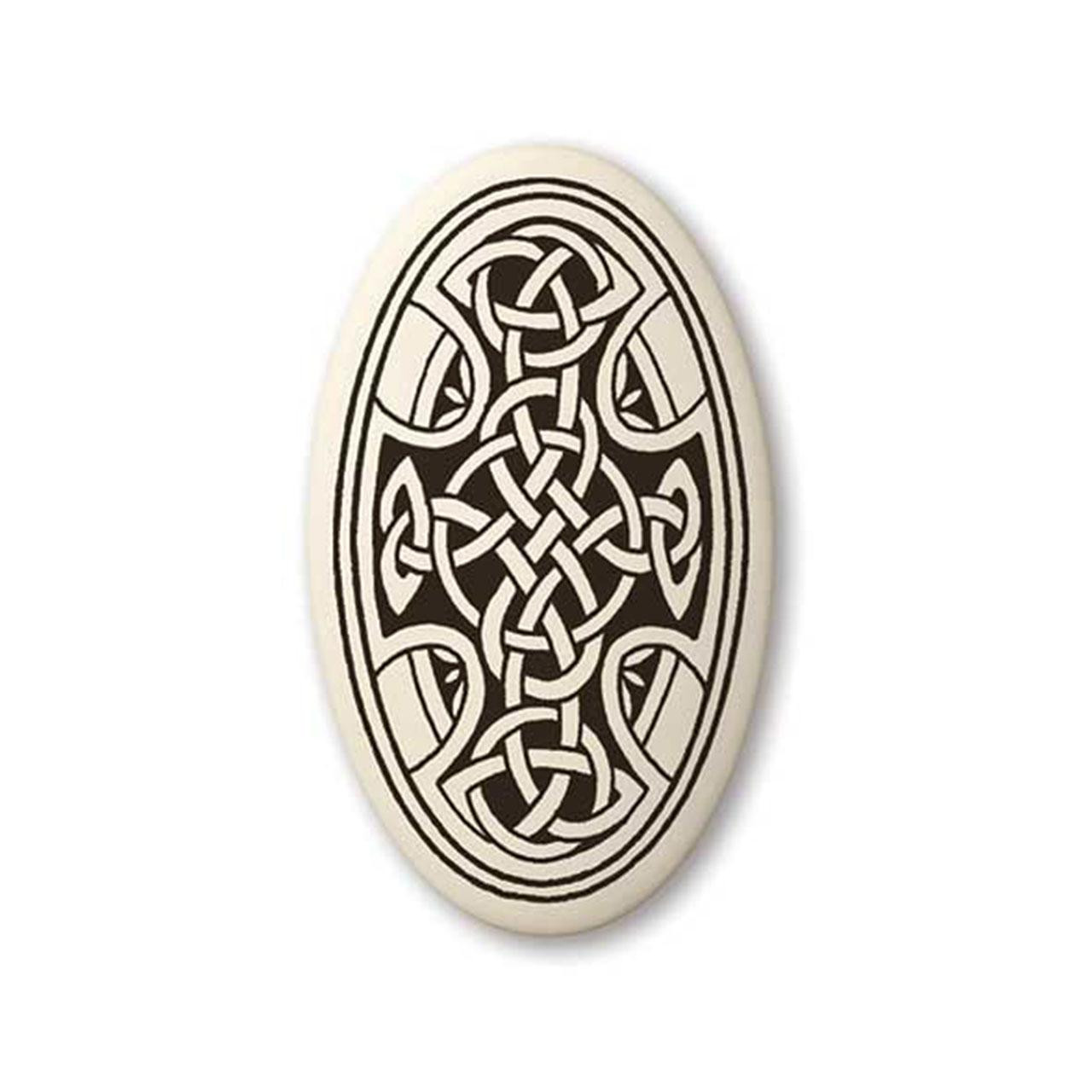 Oval Celtic Cross Pendant