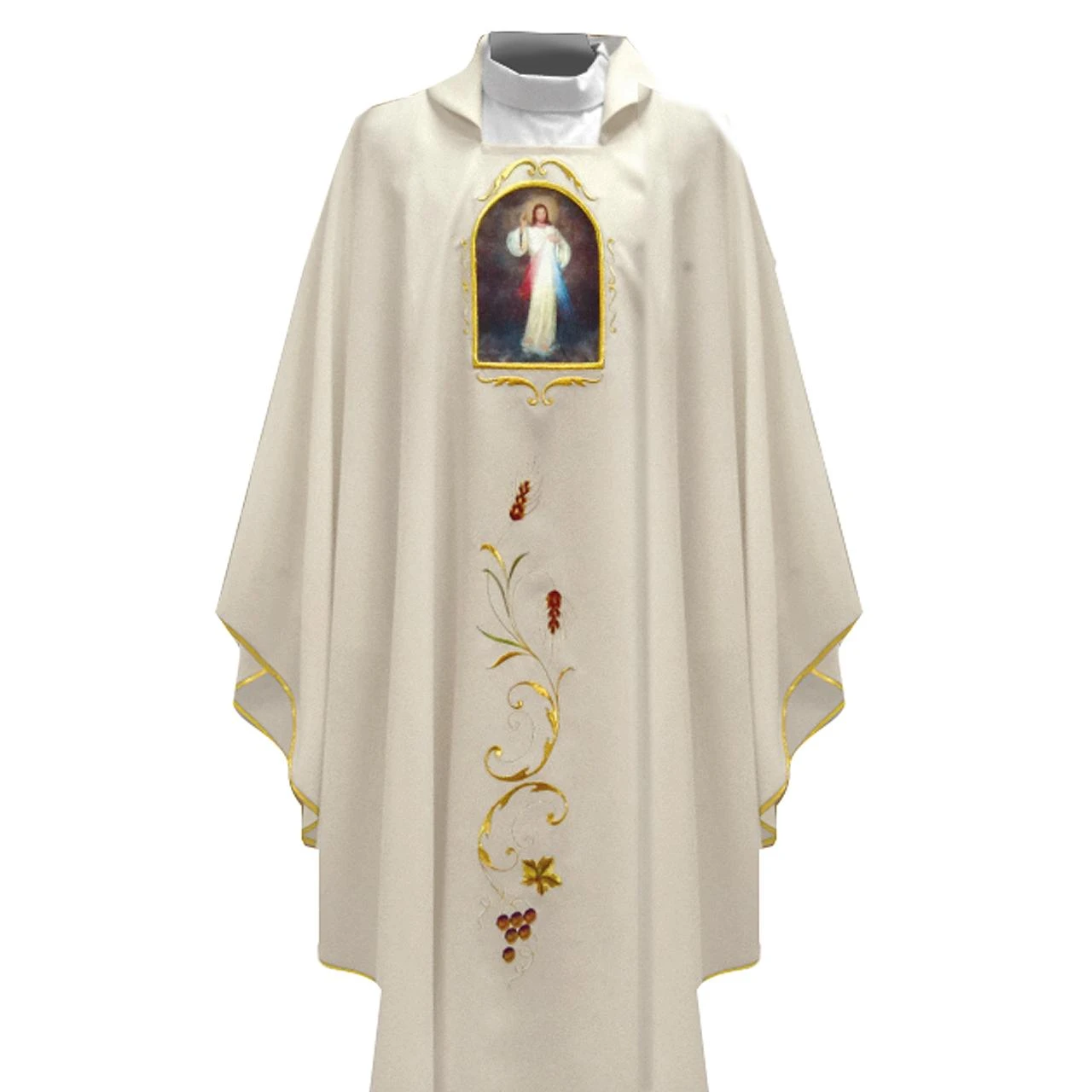 342 Divine Mercy Chasuble in Primavera