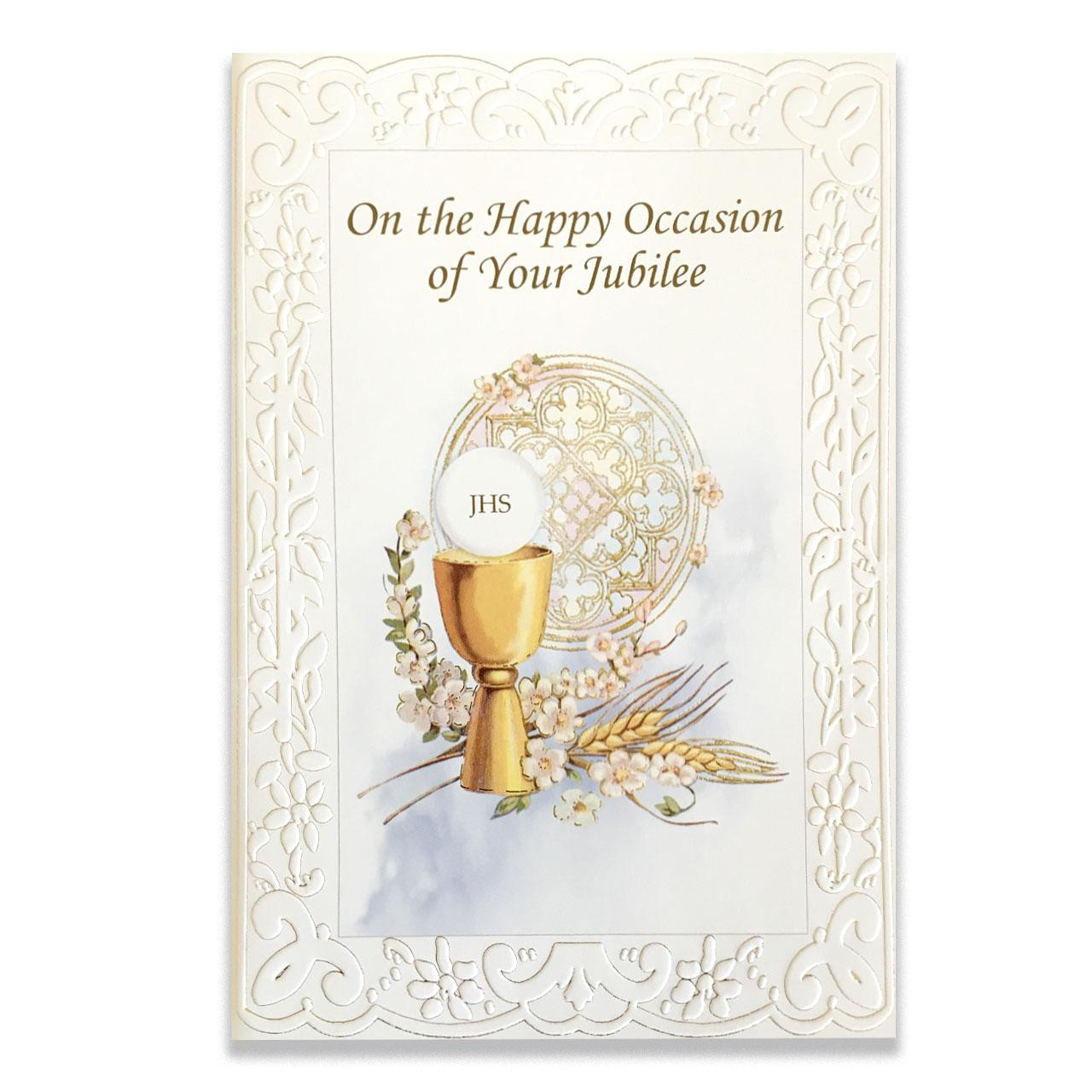 Jubilee Greeting Card and envelope