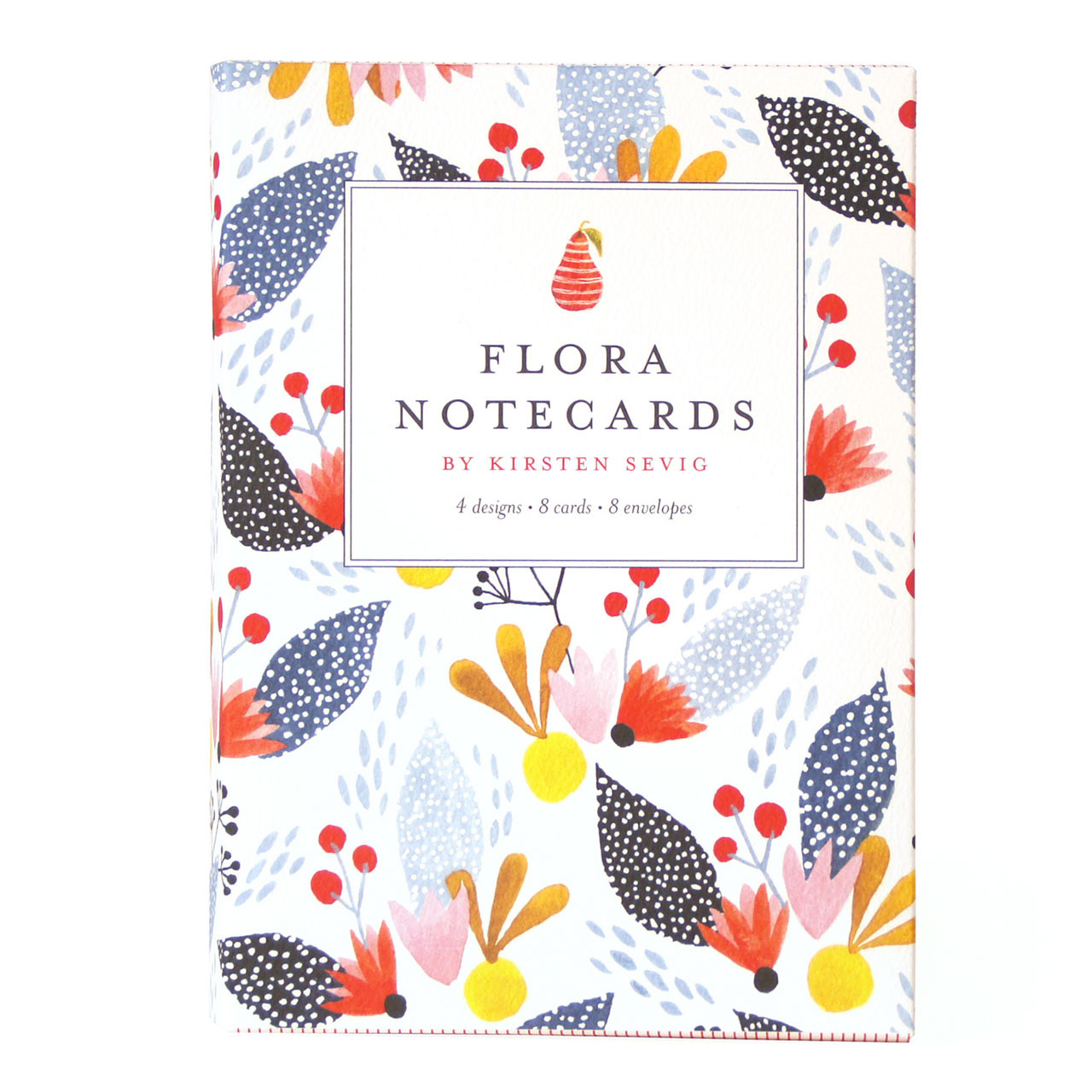 Flora Notecard Set by Kirsten Sevig Flora Notecard Set by Kirsten Sevig