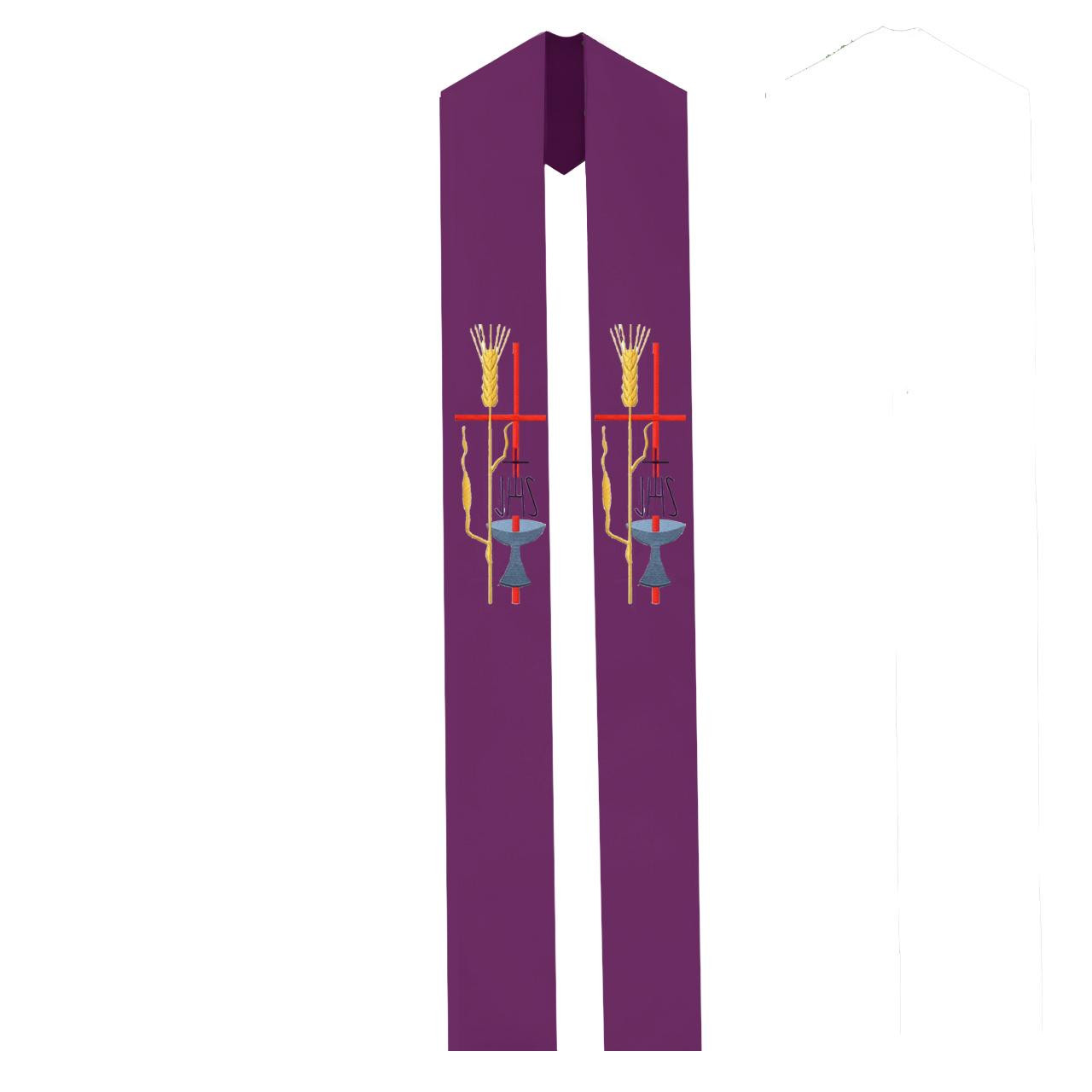 No. 60 Overlay or Deacon Stole Purple