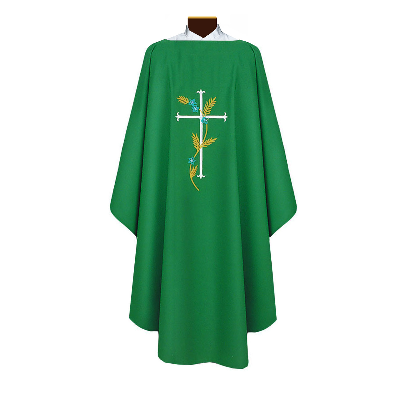 BV 871 Chasuble with Embroidery Kelly Green