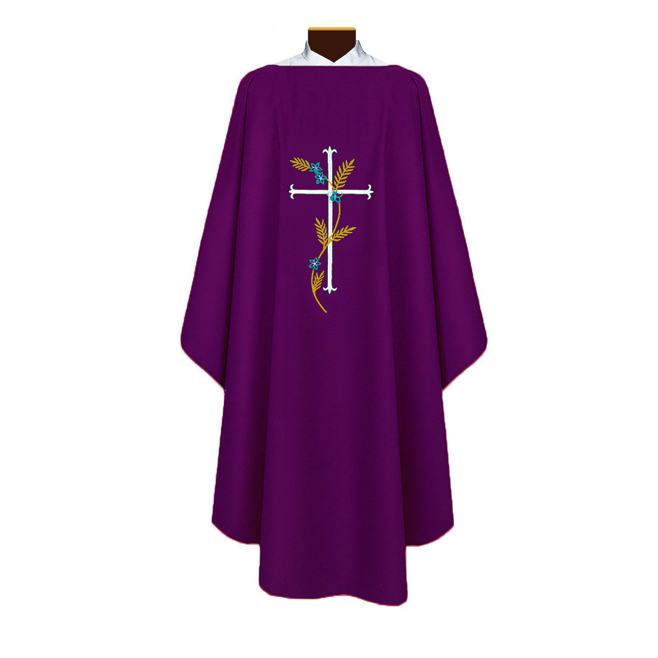 BV 871 Chasuble with Embroidery Purple