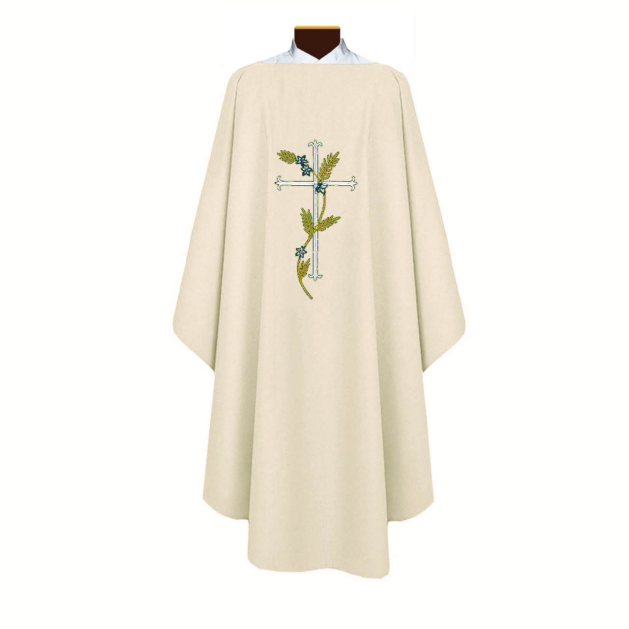 BV 871 Chasuble with Embroidery Off White