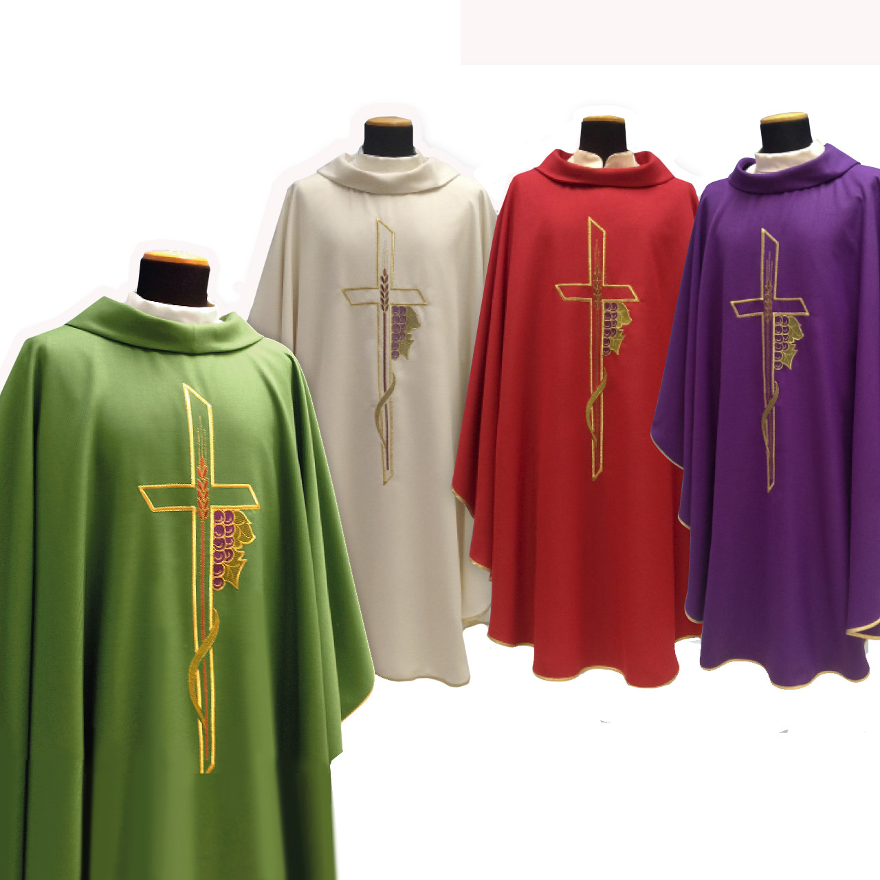 863 Chasuble in Monastico Fabric