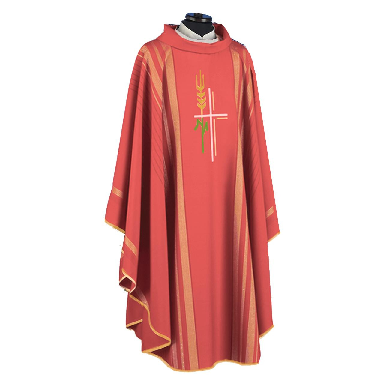 216 Chasuble in Linea Fabric from Solivari
