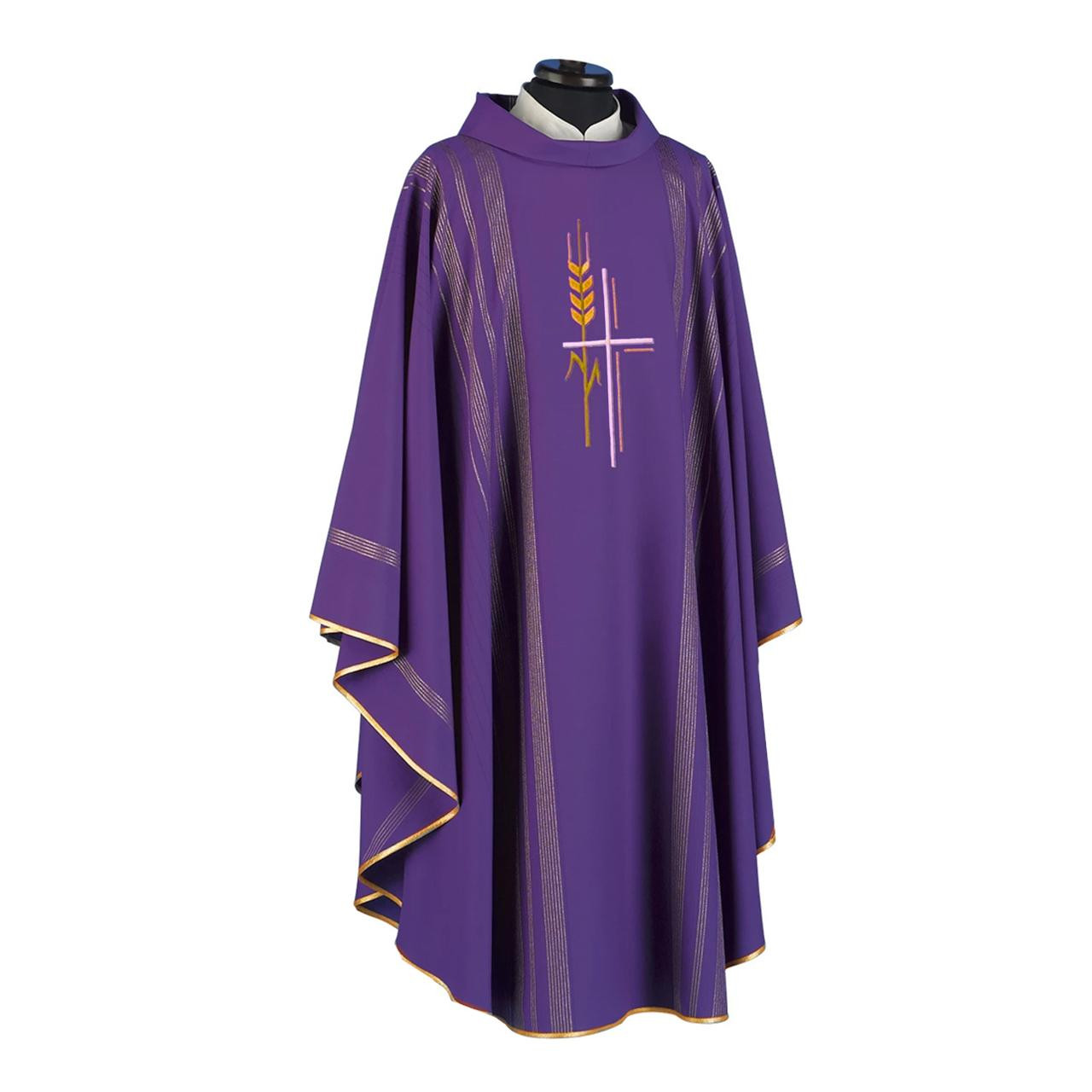 216 Chasuble in Linea Fabric from Solivari