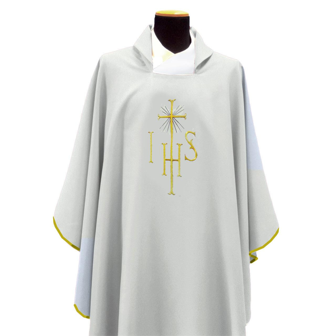 220 Chasuble in Primavera White