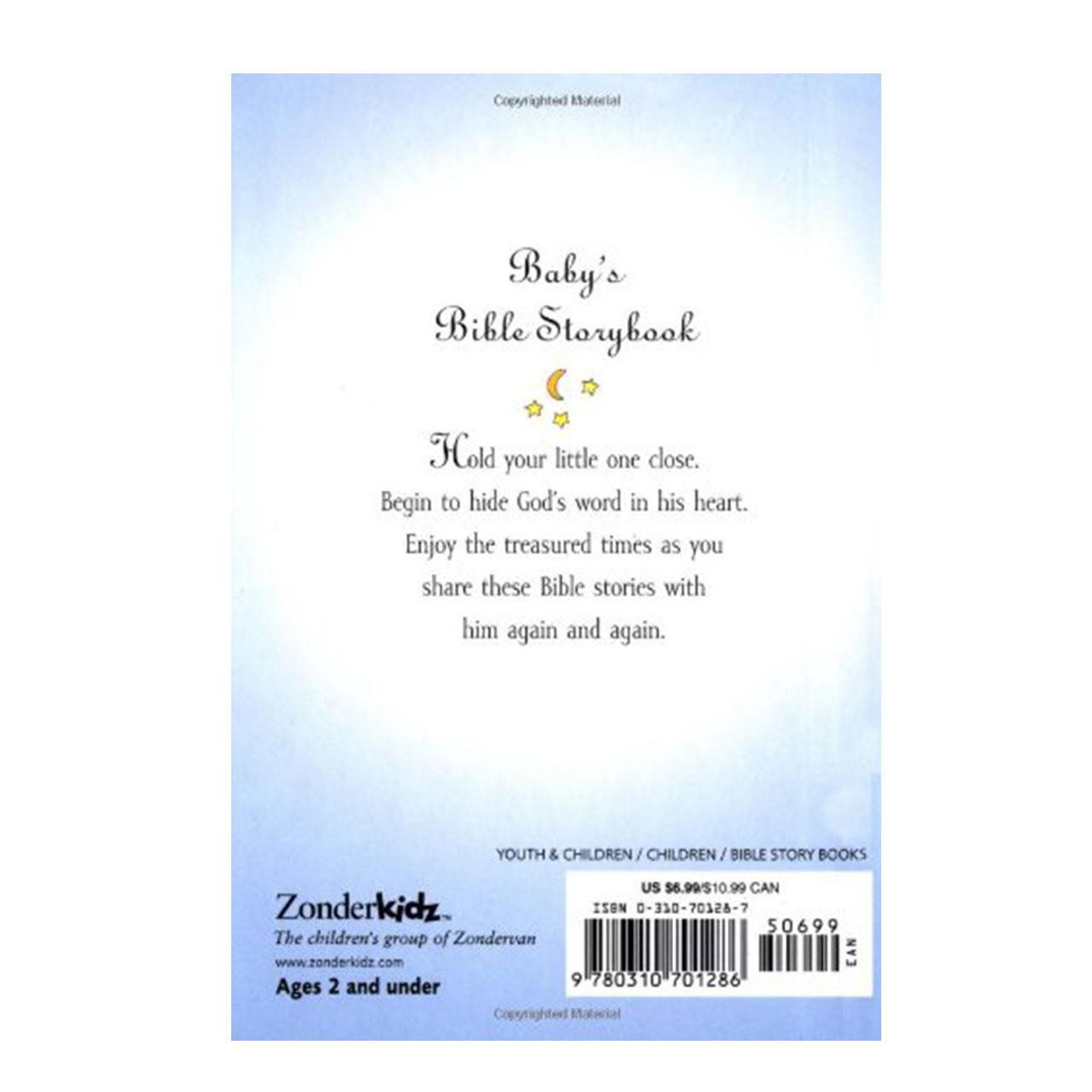 Back Cover of His First Bible Little Stories for Little Hearts by Melody Carlson