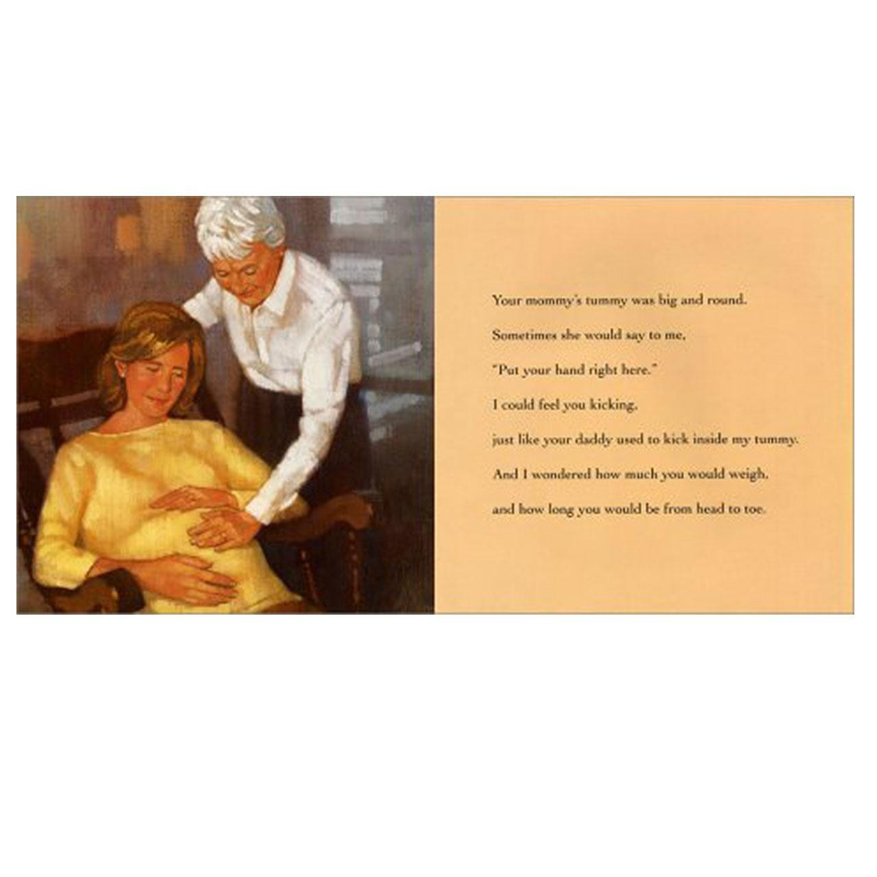 Inside Pages of I Loved You Before You Were Born Letter from Grandma by Anne Bowen