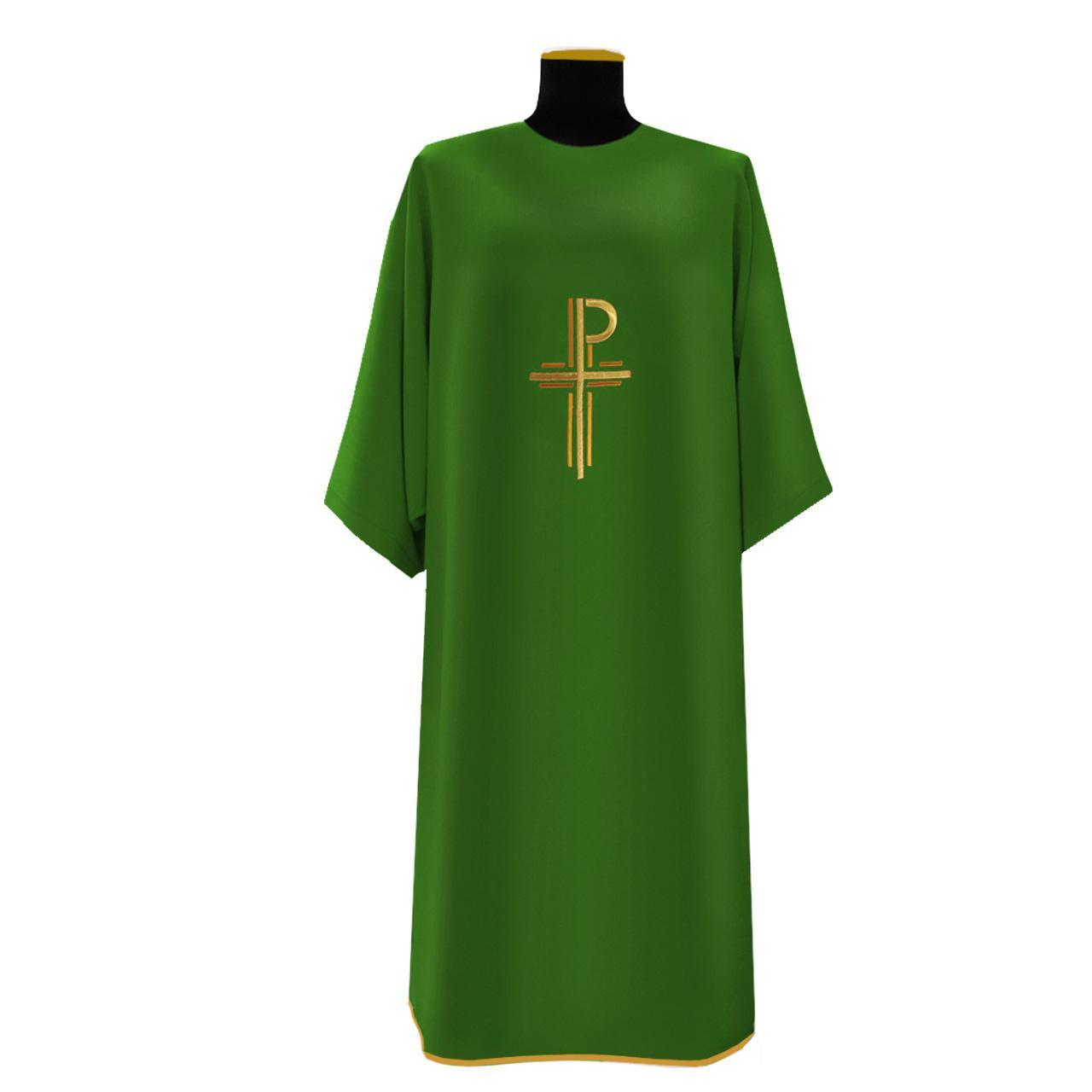 633 Lightweight Dalmatic in Assisi Green