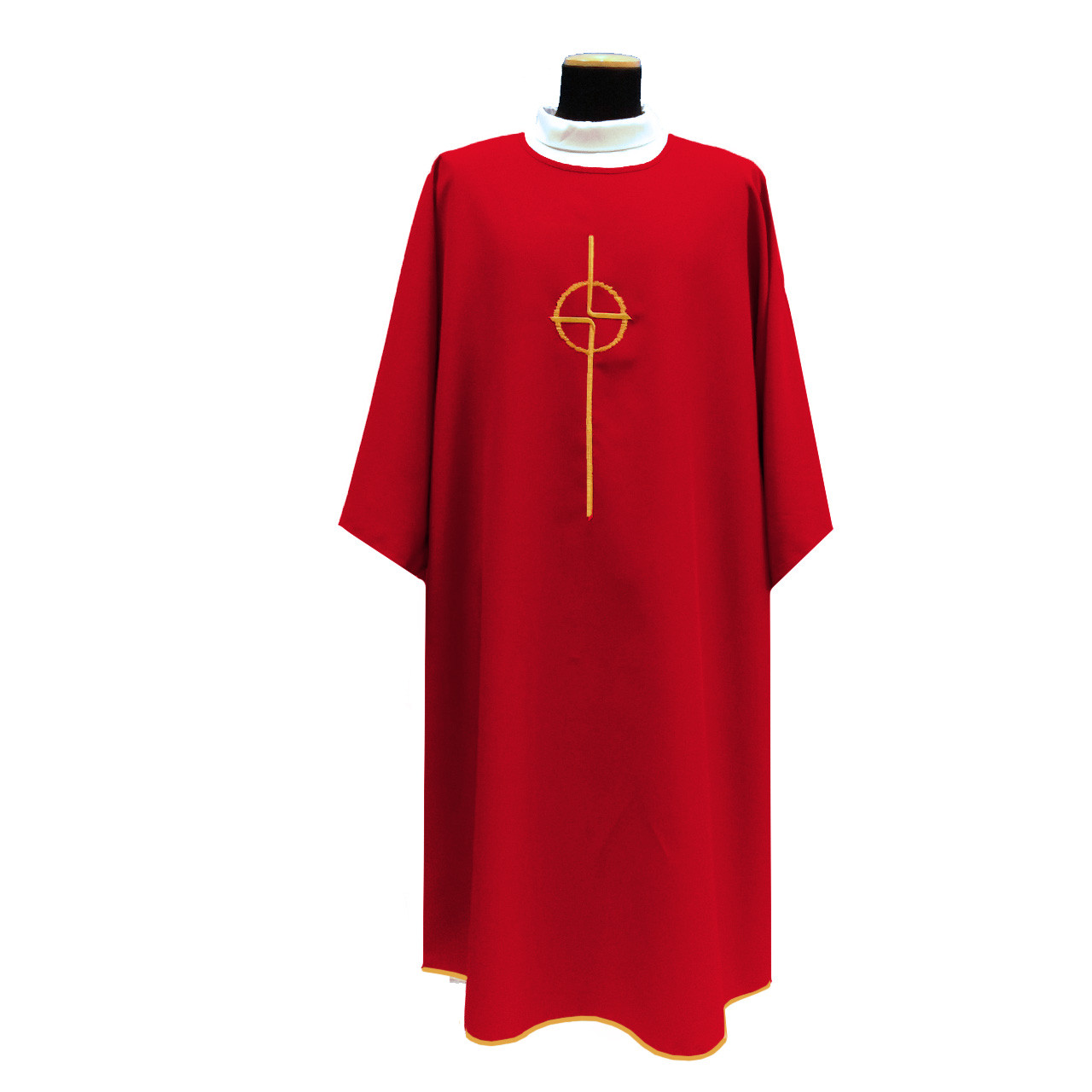 879 Dalmatic in Primavera Red