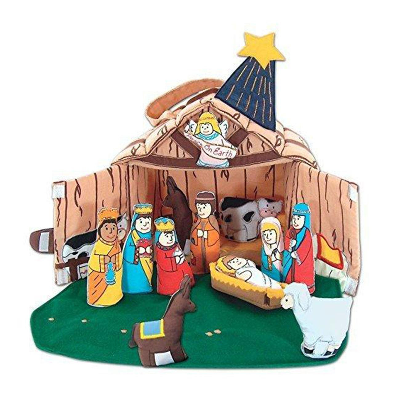 Soft Sculpture Nativity Set