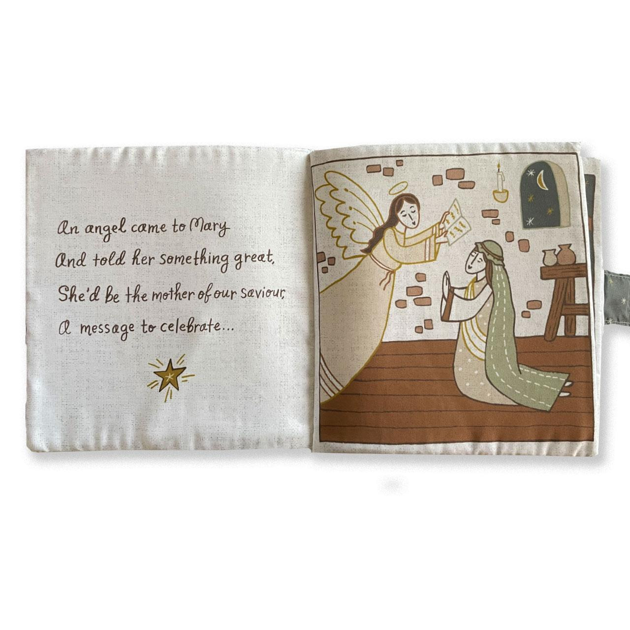 Happy Birthday Jesus Soft Book Inside Pages