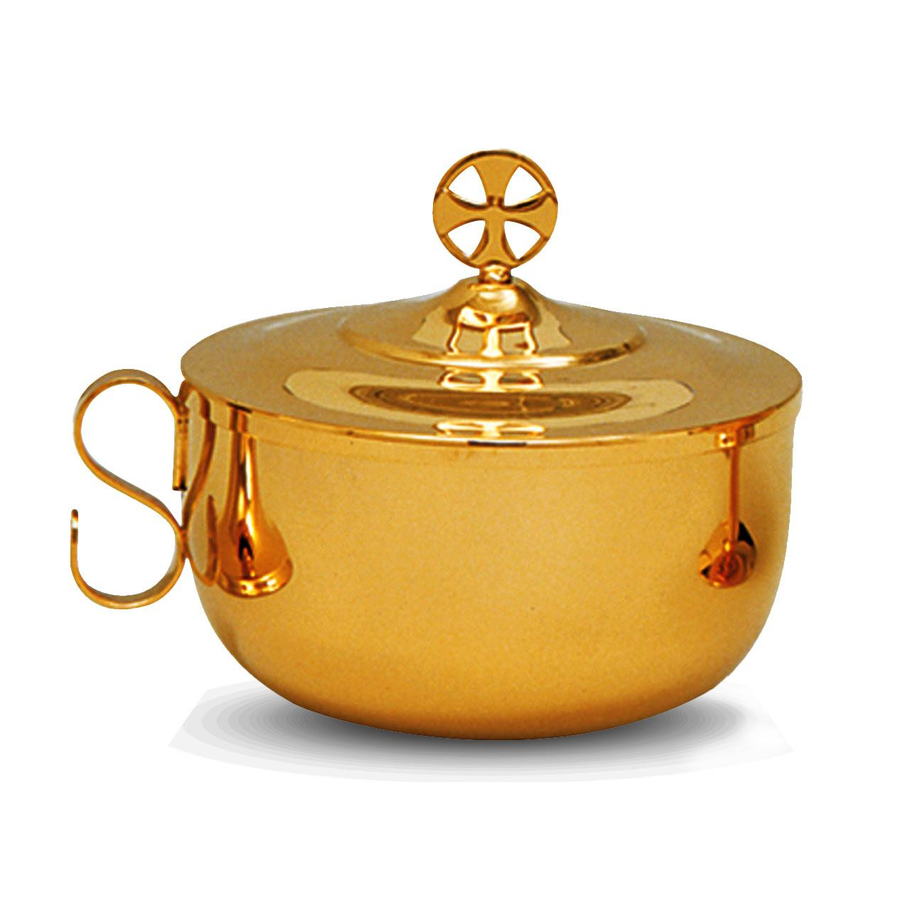 K549  Ciborium 24K Gold Plate