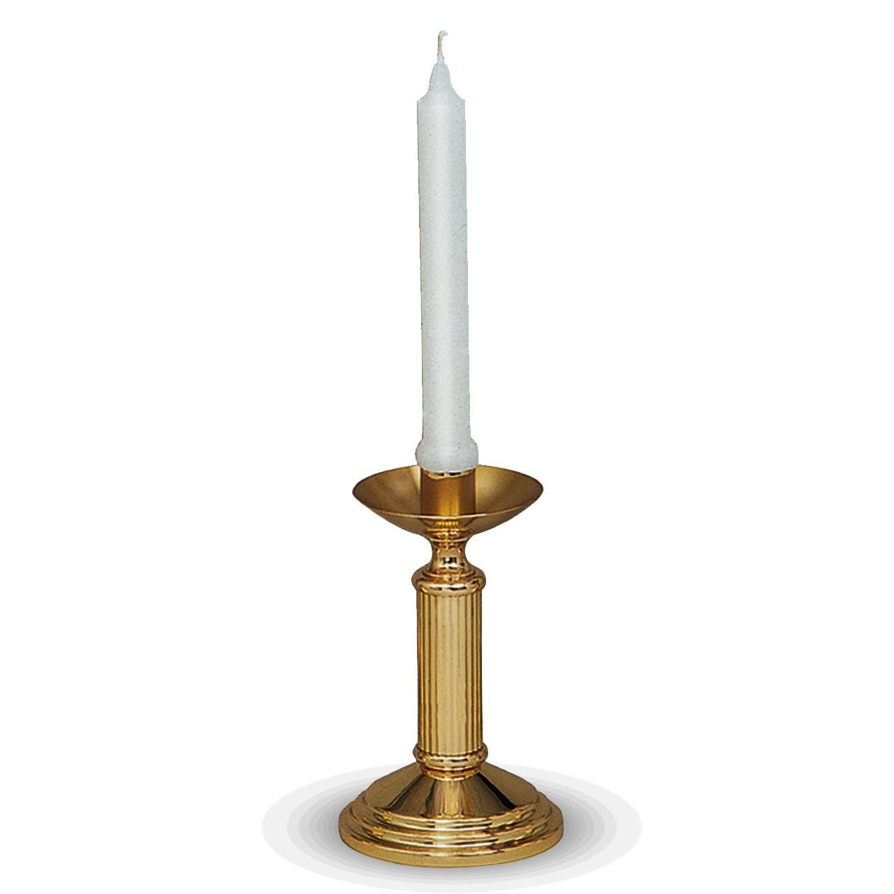 K250 Solid Brass Candlestick
