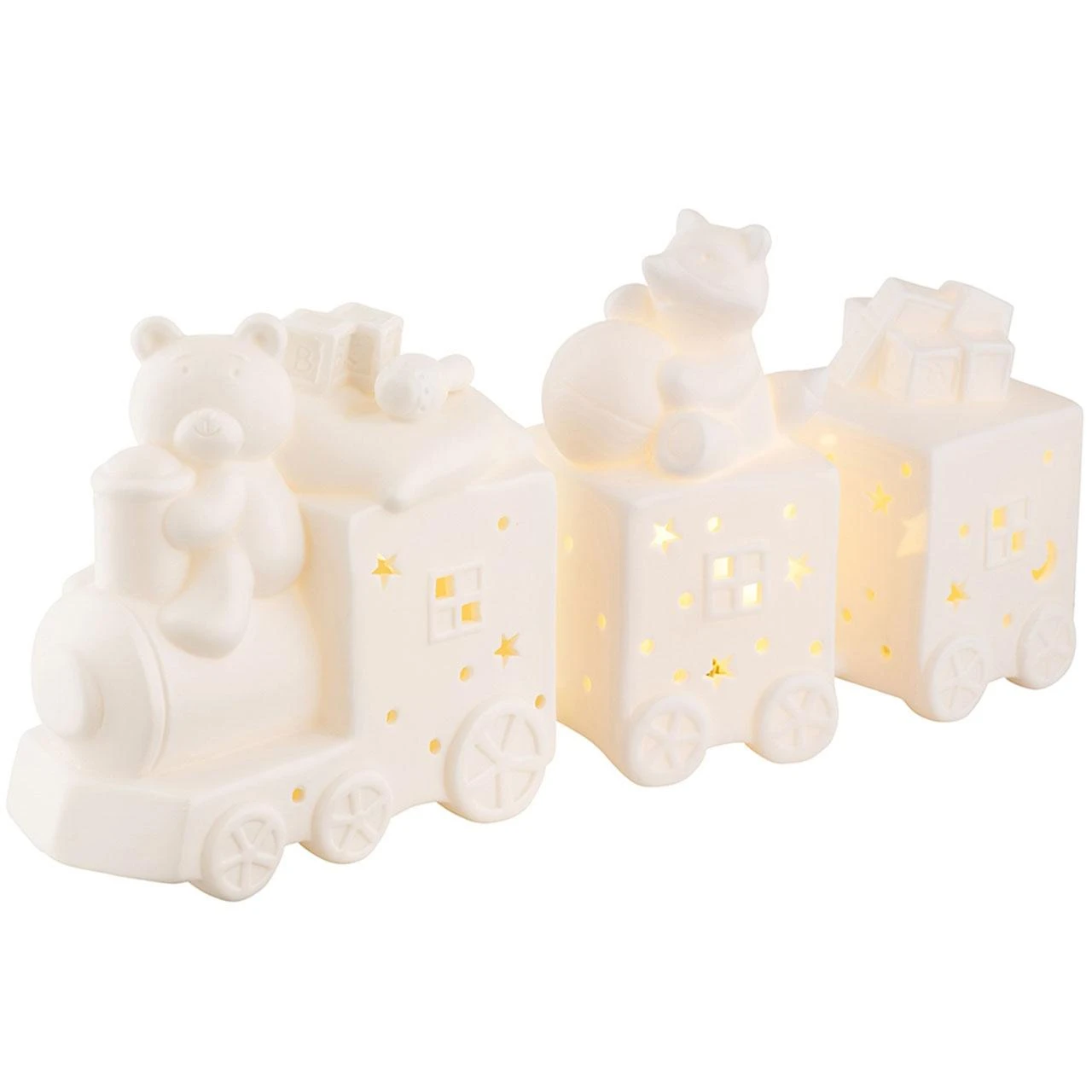 LED Belleek Baby Train
